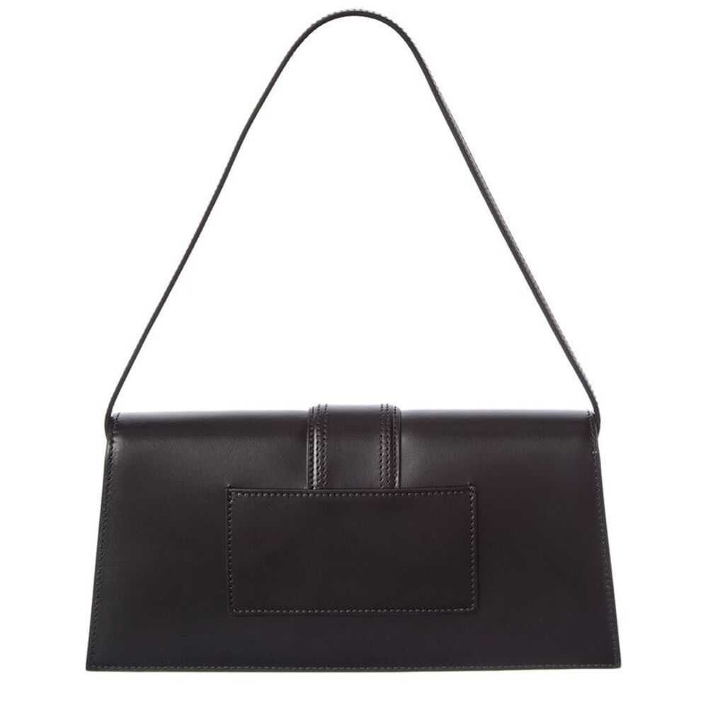 Jacquemus The Long Bambino Leather Shoulder Bag, Black - Picture 2 of 5